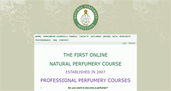 Desktop Screenshot of perfumeclasses.com