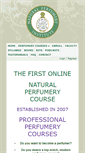 Mobile Screenshot of perfumeclasses.com
